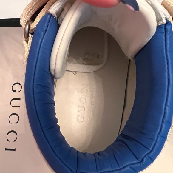 Men's Ace Gucci stripe high-top sneaker - Size 5 - Picture 4 of 8